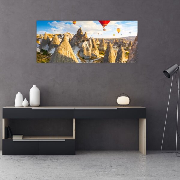 Slika - Baloni na vroč zrak (120x50 cm)