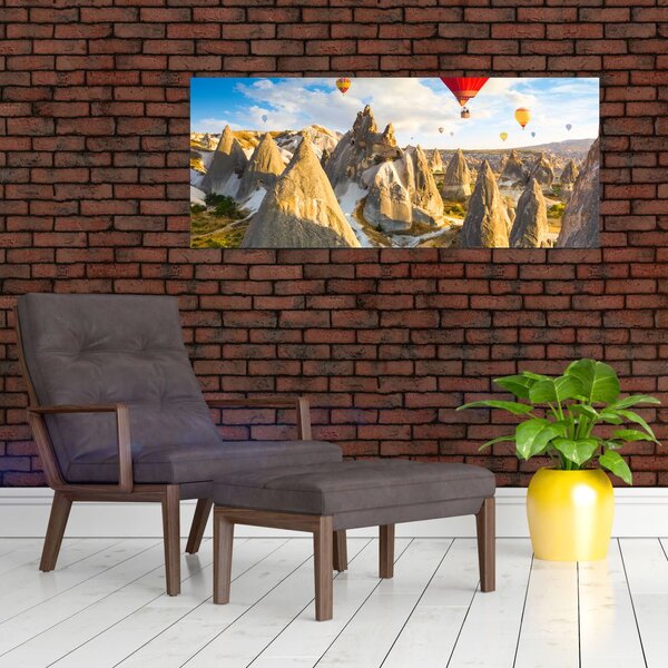 Slika - Baloni na vroč zrak (120x50 cm)