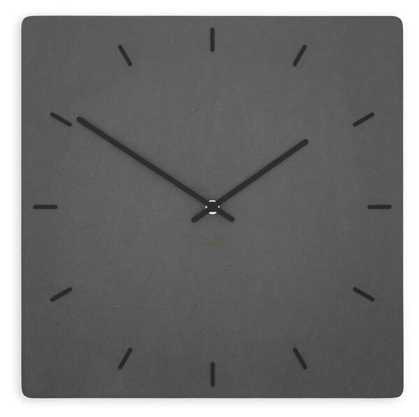 Zidni sat Luxhora Pura Square Black 11 boja