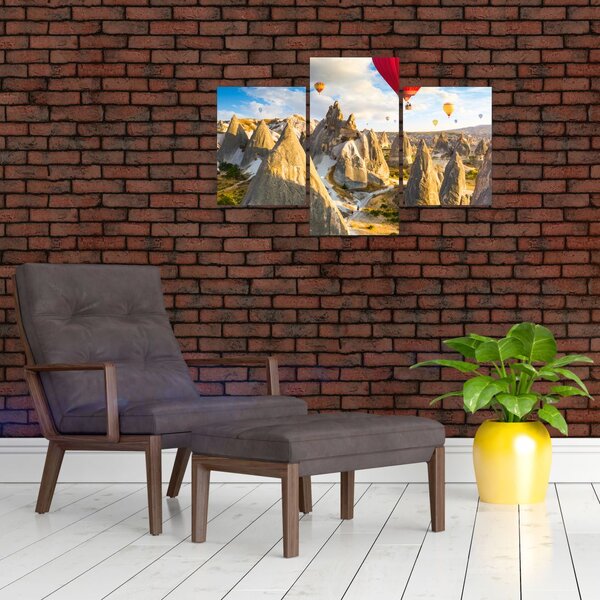 Slika - Baloni na vroč zrak (90x60 cm)