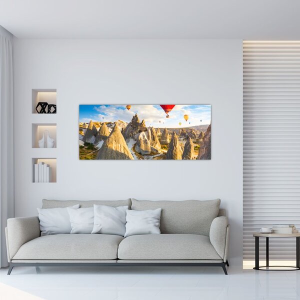 Slika - Baloni na vroč zrak (120x50 cm)