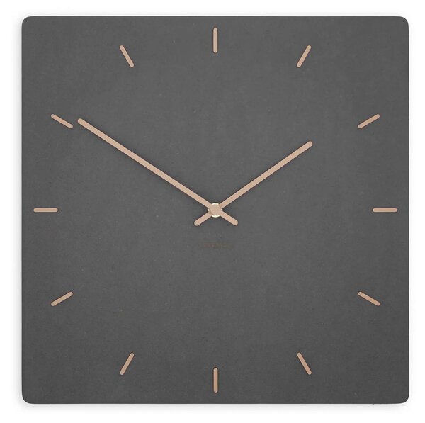 Zidni sat Luxhora Pura Square Black 11 boja