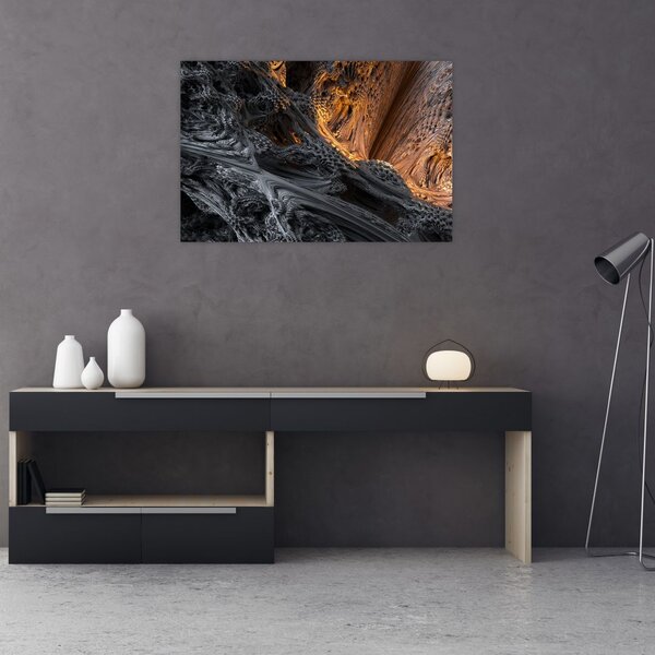 Slika - Pogled v sredino (90x60 cm)