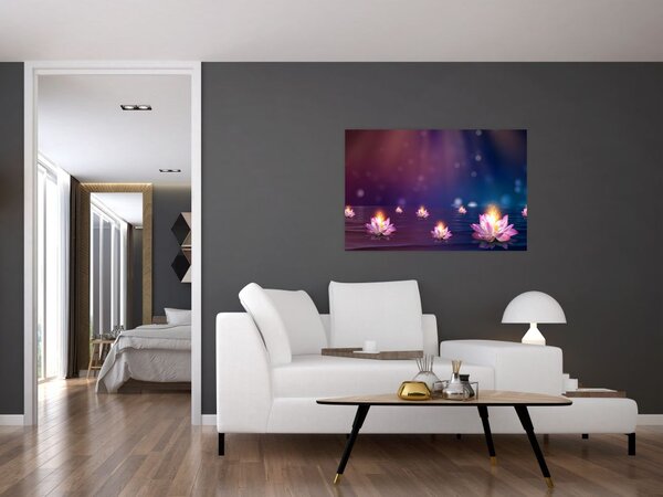 Slika - Čarobni lokvanji (90x60 cm)