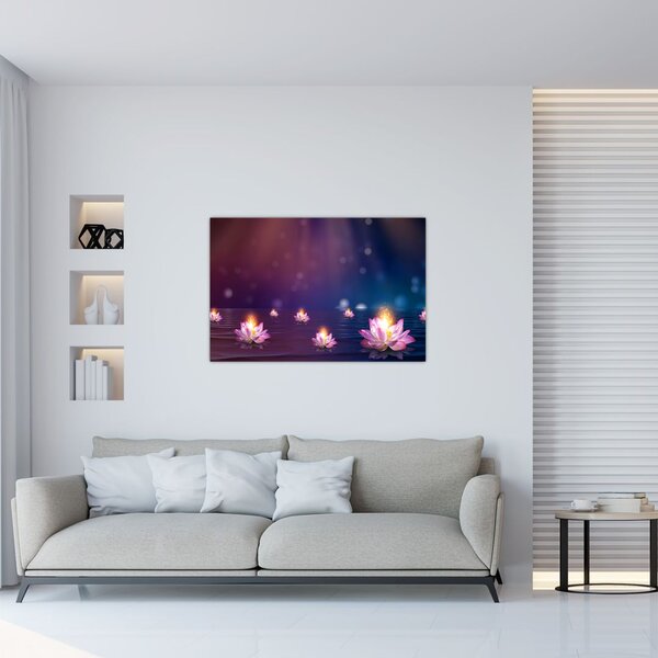 Slika - Čarobni lokvanji (90x60 cm)