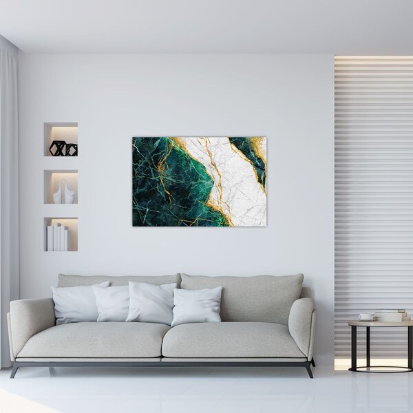 Slika - Turkizni marmor (90x60 cm)