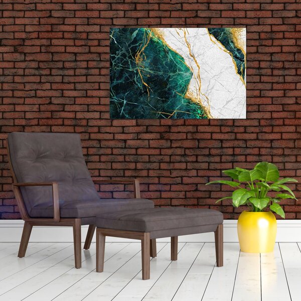 Slika - Turkizni marmor (90x60 cm)