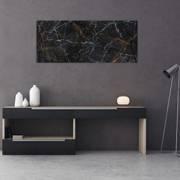 Poslikava - črni marmor (120x50 cm)