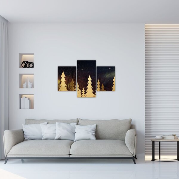 Slika - Zlata noč (90x60 cm)