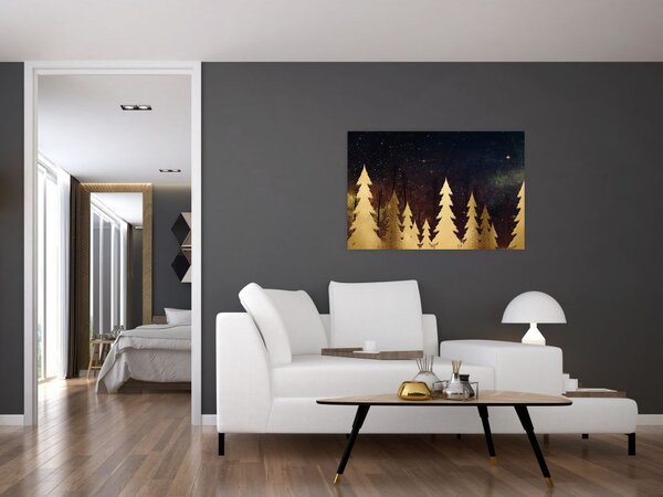 Slika - Zlata noč (90x60 cm)