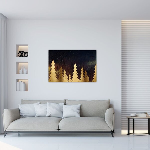 Slika - Zlata noč (90x60 cm)
