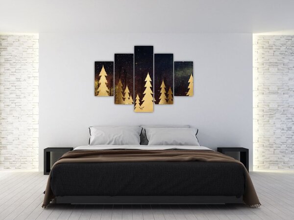 Slika - Zlata noč (150x105 cm)