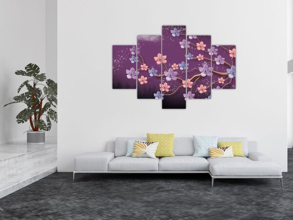 Slika - Pomladni somrak (150x105 cm)