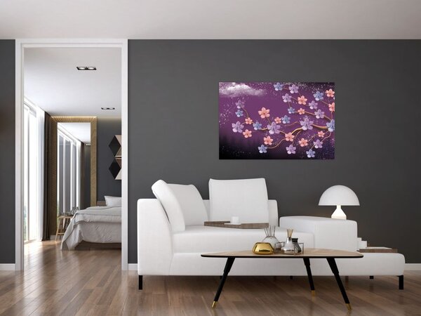 Slika - Pomladni somrak (90x60 cm)