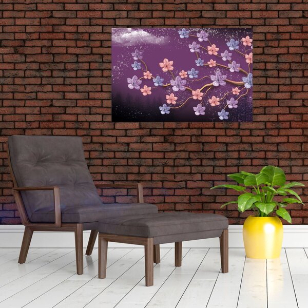 Slika - Pomladni somrak (90x60 cm)