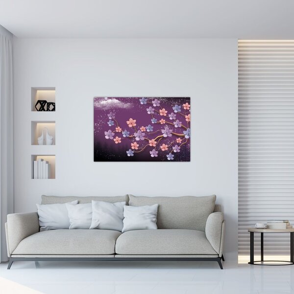 Slika - Pomladni somrak (90x60 cm)