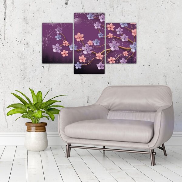 Slika - Pomladni somrak (90x60 cm)