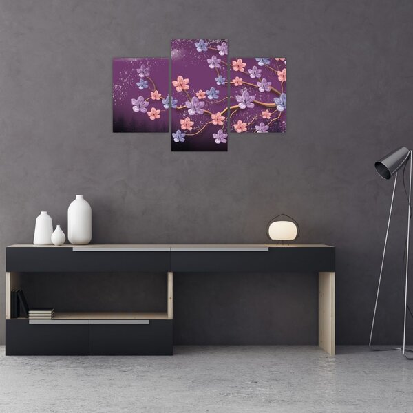 Slika - Pomladni somrak (90x60 cm)