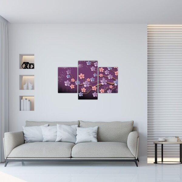 Slika - Pomladni somrak (90x60 cm)