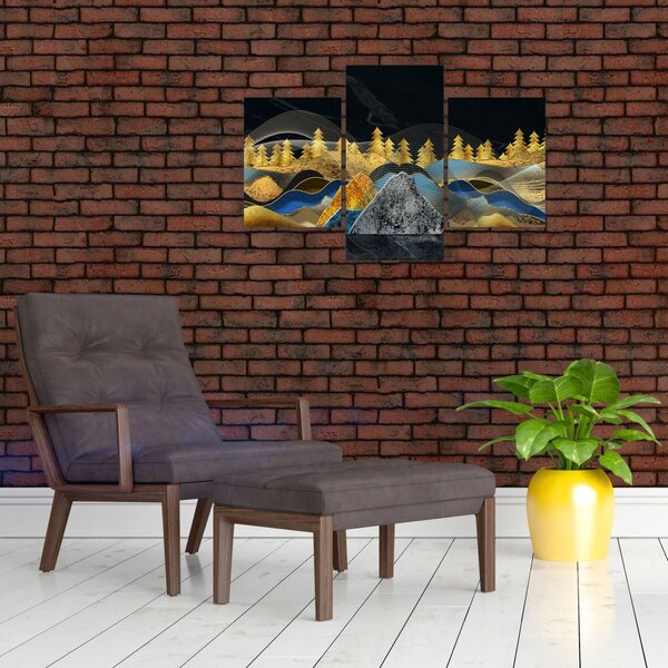 Slika - Zlate gore (90x60 cm)