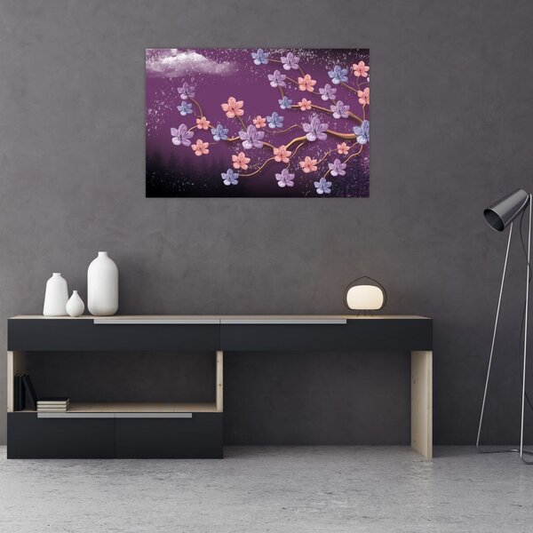 Slika - Pomladni somrak (90x60 cm)