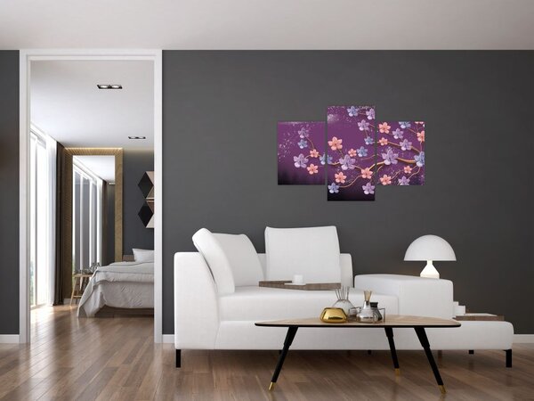 Slika - Pomladni somrak (90x60 cm)