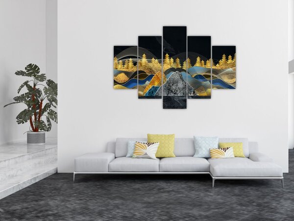 Slika - Zlate gore (150x105 cm)