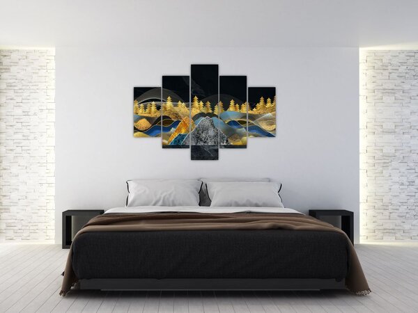 Slika - Zlate gore (150x105 cm)