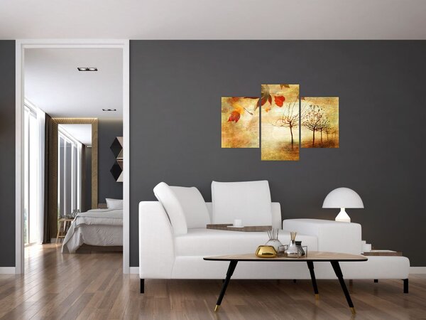 Slika - Jesensko razpoloženje (90x60 cm)