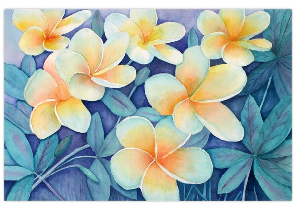 Slika - Tropski grmi (90x60 cm)