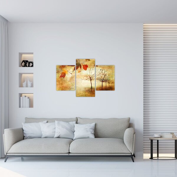 Slika - Jesensko razpoloženje (90x60 cm)