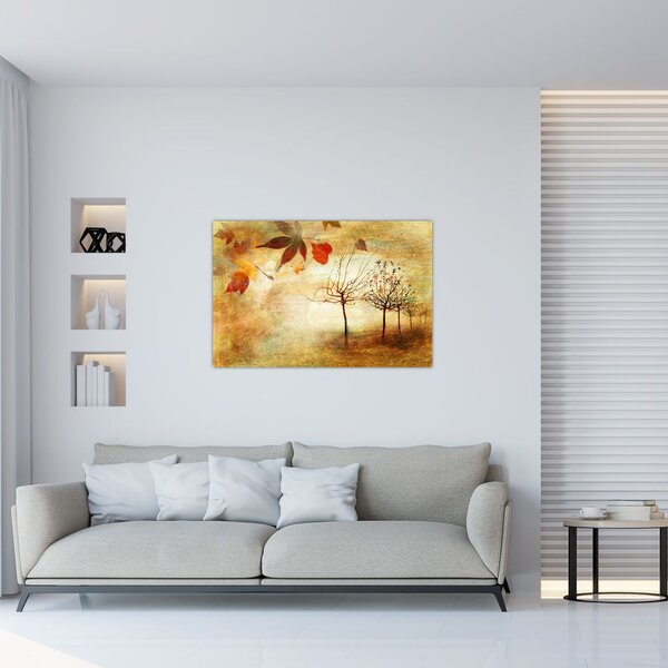 Slika - Jesensko razpoloženje (90x60 cm)