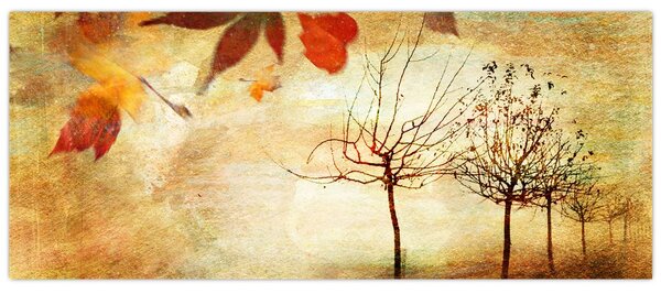 Slika - Jesensko razpoloženje (120x50 cm)
