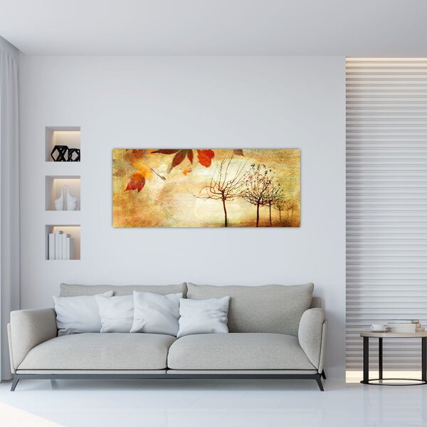 Slika - Jesensko razpoloženje (120x50 cm)