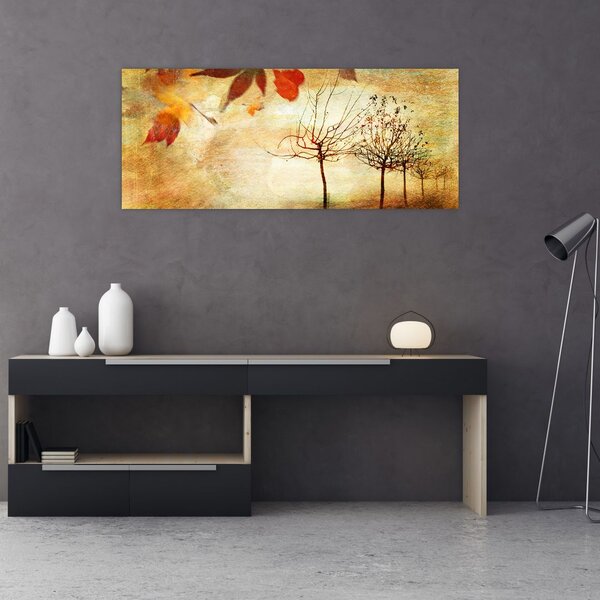 Slika - Jesensko razpoloženje (120x50 cm)