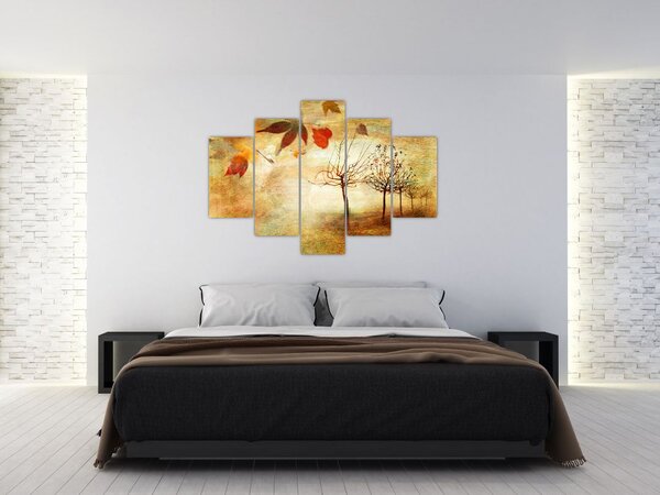 Slika - Jesensko razpoloženje (150x105 cm)
