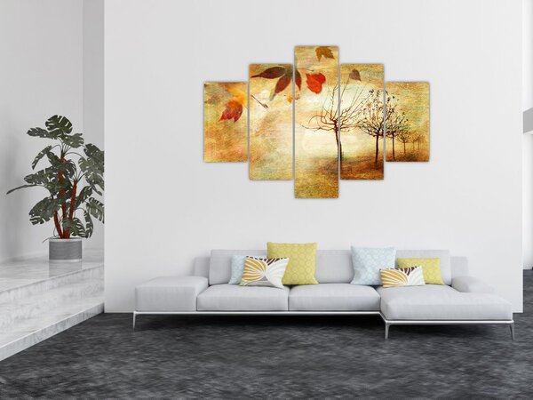 Slika - Jesensko razpoloženje (150x105 cm)