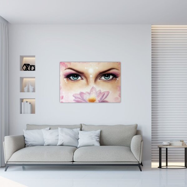 Slika - Očarljive oči (90x60 cm)