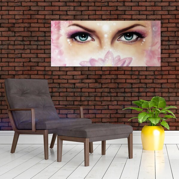 Slika - Očarljive oči (120x50 cm)