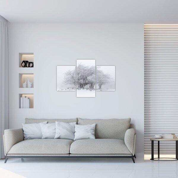 Slika - Bela zima (90x60 cm)