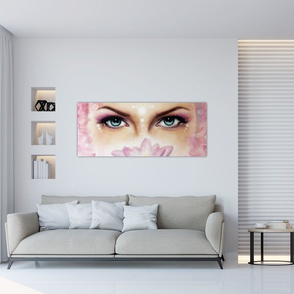 Slika - Očarljive oči (120x50 cm)