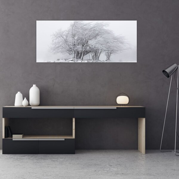 Slika - Bela zima (120x50 cm)