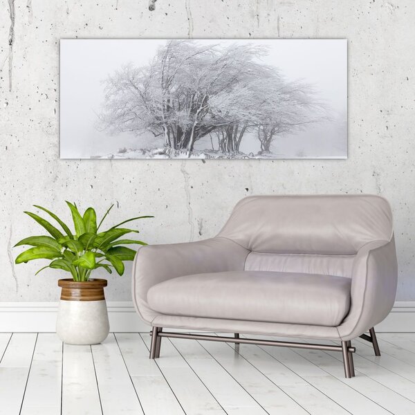 Slika - Bela zima (120x50 cm)