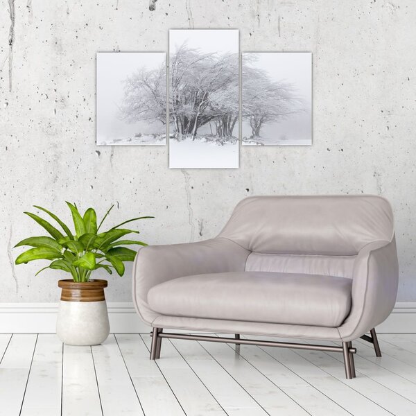Slika - Bela zima (90x60 cm)