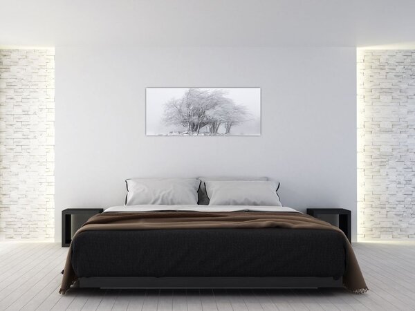 Slika - Bela zima (120x50 cm)