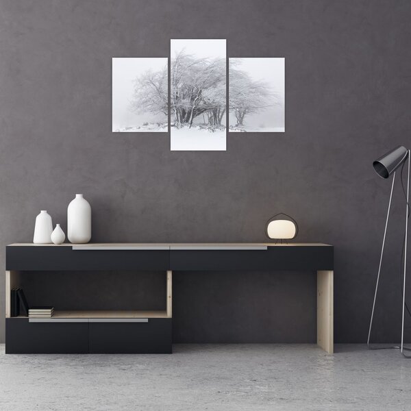 Slika - Bela zima (90x60 cm)