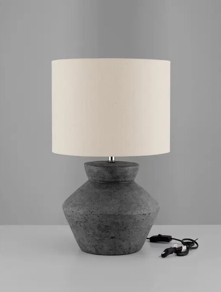 PLUMAGE STOLNA LAMPA ANTRACIT LED E27 1x12Watt 100-240Volt IP20 Bul NL9001069