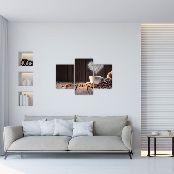 Slika - Čas za kavo (90x60 cm)