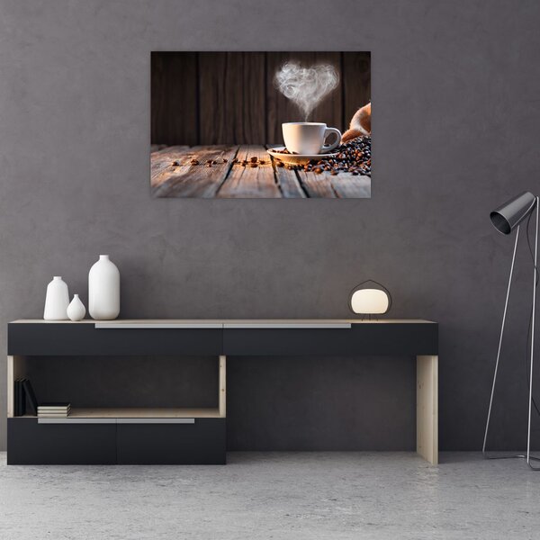 Slika - Čas za kavo (90x60 cm)