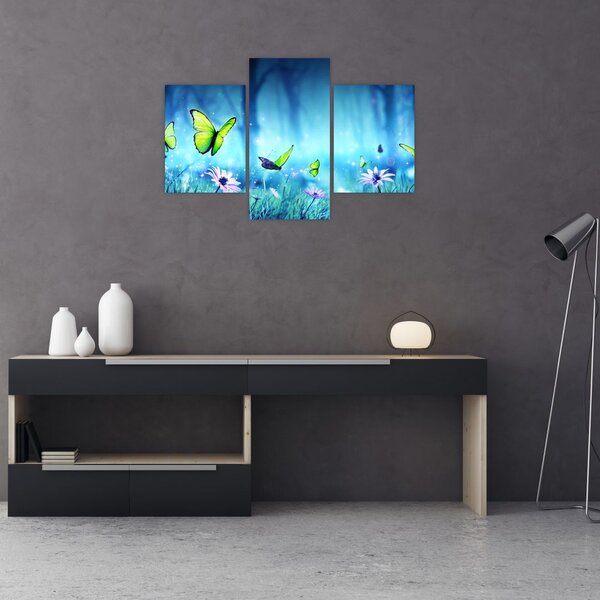 Slika - Mistična gozdna jasa (90x60 cm)